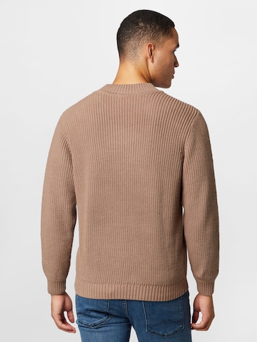 ABOUT YOU - Pullover 'Aiden' em castanho