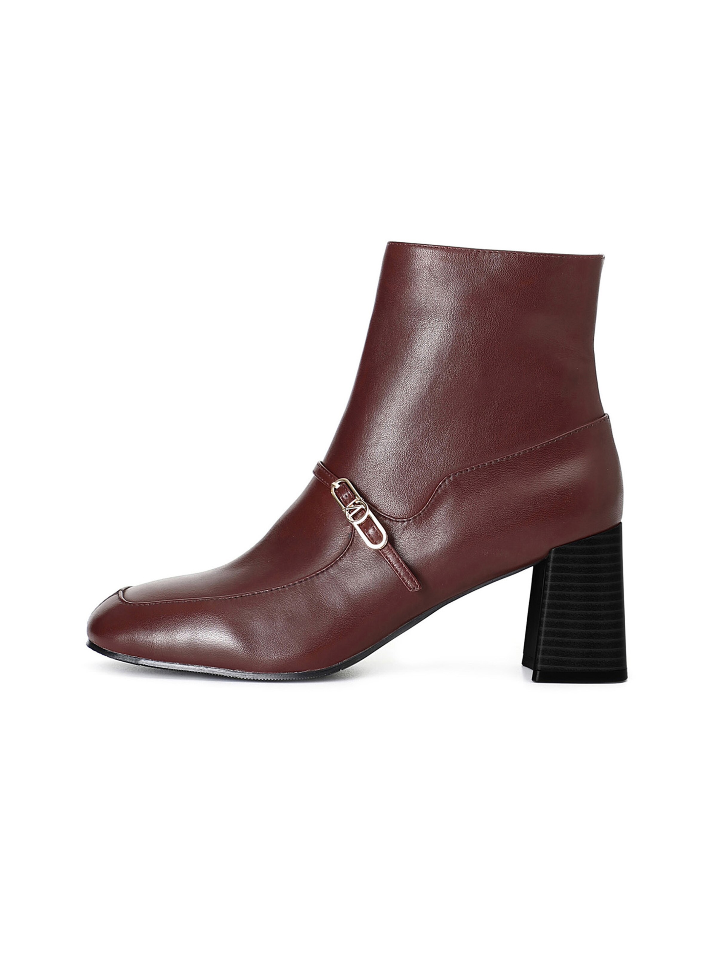 Stivaletto di CAFè NOIR in rosso: frontale