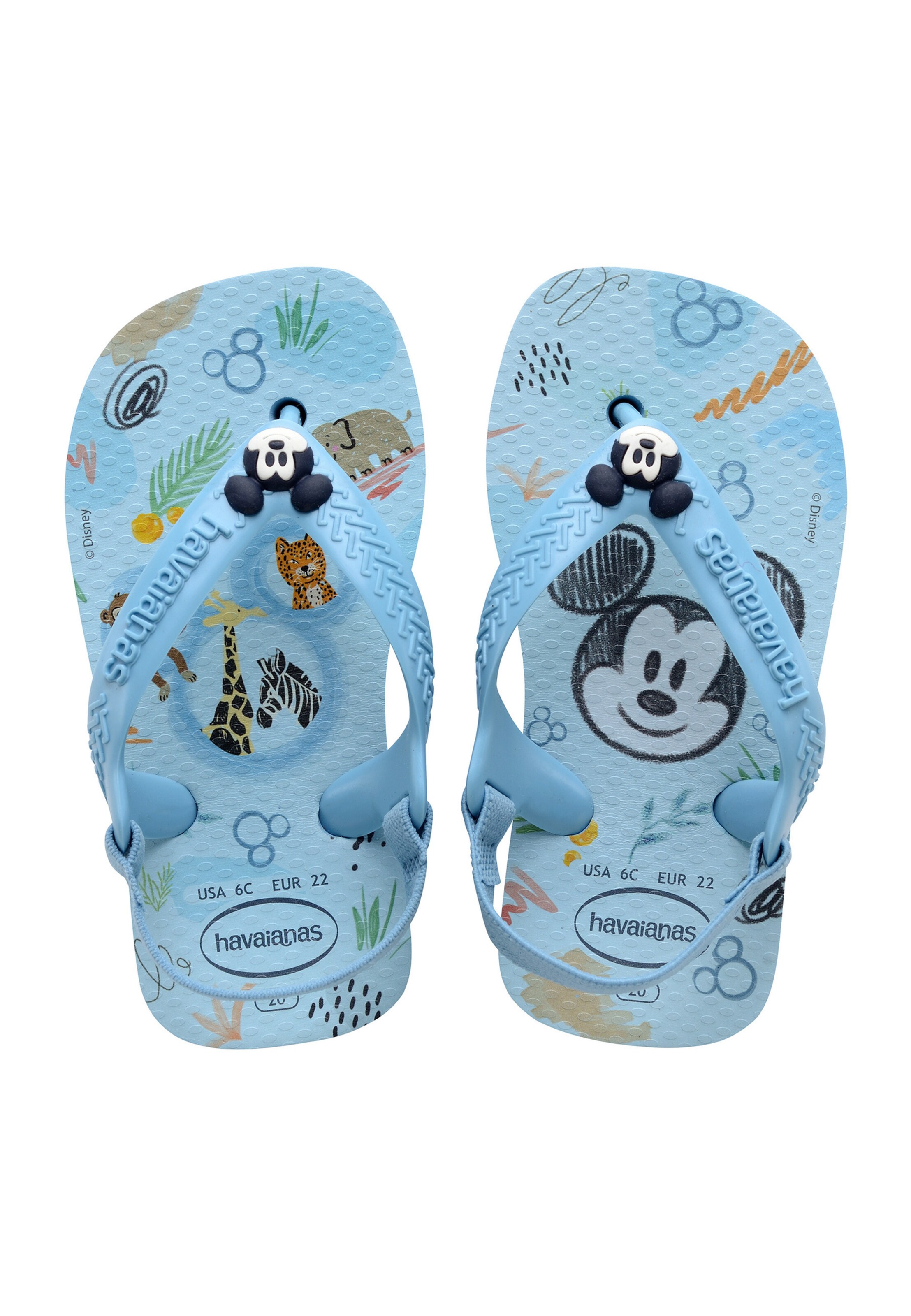 Chaussures ouvertes 'Disney Classics' HAVAIANAS en bleu