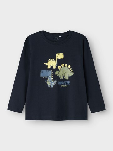 NAME IT Shirt 'NMMVUX LS' in Blue