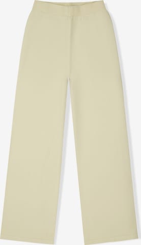 Sailing Flared Pants in Beige: front