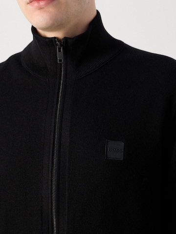 BOSS Вязаная кофта 'Kano' в Черный