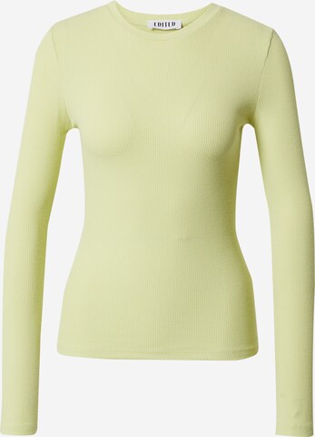 EDITED Shirt 'Inoa' in Groen: voorkant