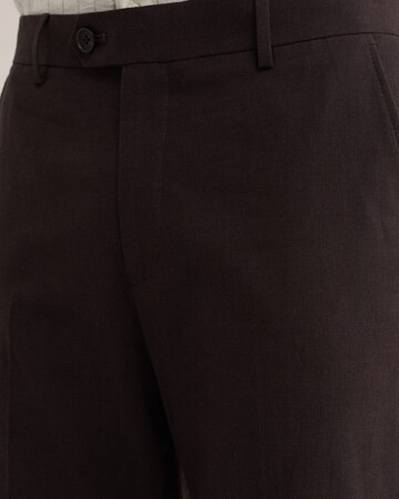 WE Fashion Обычный Брюки-чинос в Коричневый