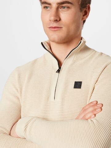 Pullover 'Valencia' di !Solid in beige