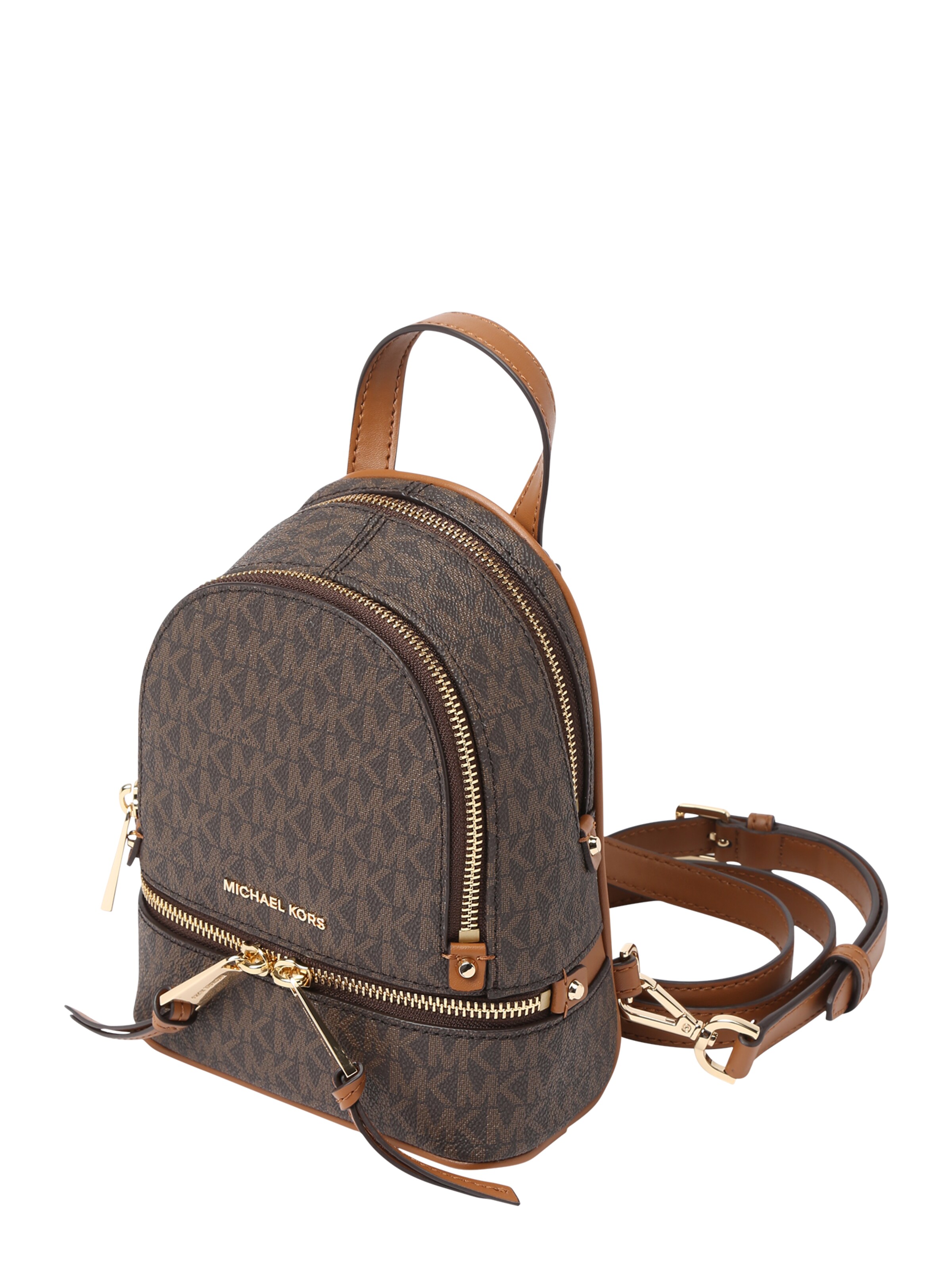 MICHAEL Michael Kors Backpack 'Rhea' in Brown: front