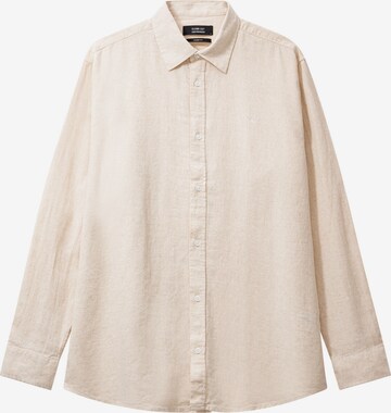 Clean Cut Copenhagen Overhemd 'Luca' in Beige: voorkant