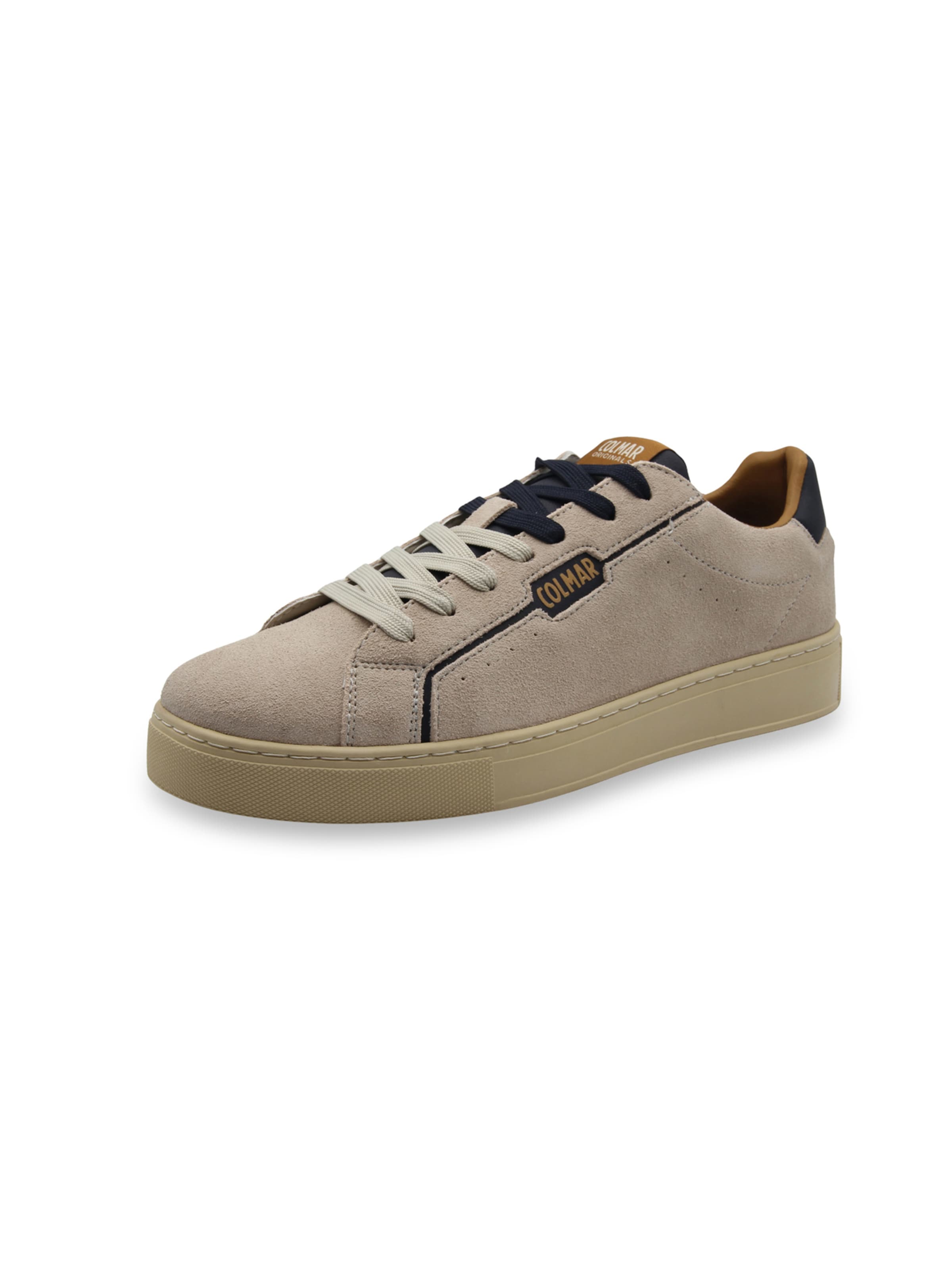 Baskets basses 'Bates' Colmar en beige : devant