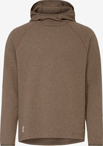 VAUDE Sporttrui 'Redmont' in Bruin: voorkant