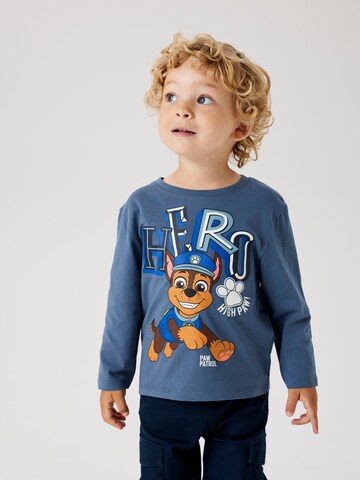 NAME IT Shirt 'Jahav Pawpatrol' in Blue: front