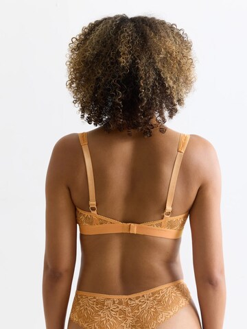Erlich Textil Bralette Bra in Orange