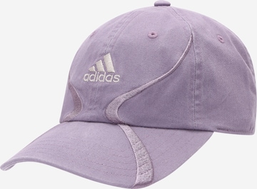Șapcă 'ADILENIUM' de la ADIDAS ORIGINALS pe mov: față