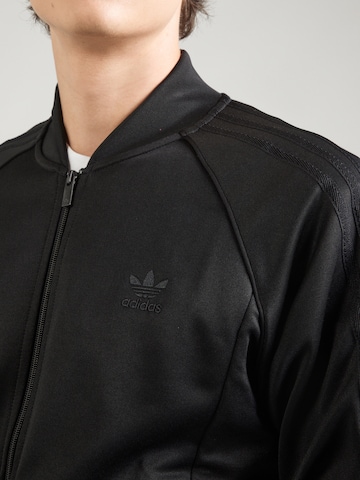 ADIDAS ORIGINALS Sweatvest 'Adicolor Classics' in Zwart