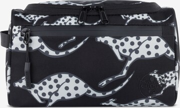 CHIEMSEE Toiletry Bag 'Jump N Fly' in Black: front