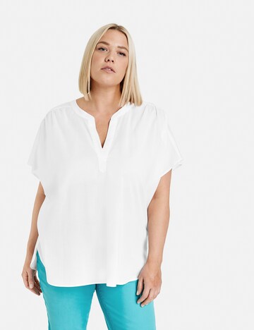 SAMOON - Blusa em branco: frente