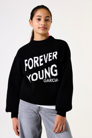 GARCIA Sweater in Black: front