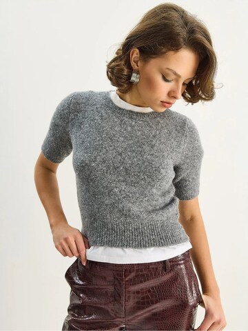 Pullover di Bianco Lucci in grigio