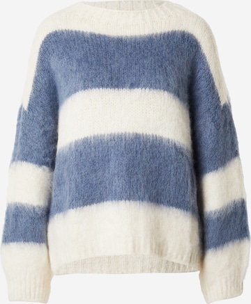 Zwillingsherz - Jersey en azul: frente