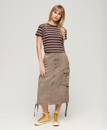 Superdry Skirt in Beige