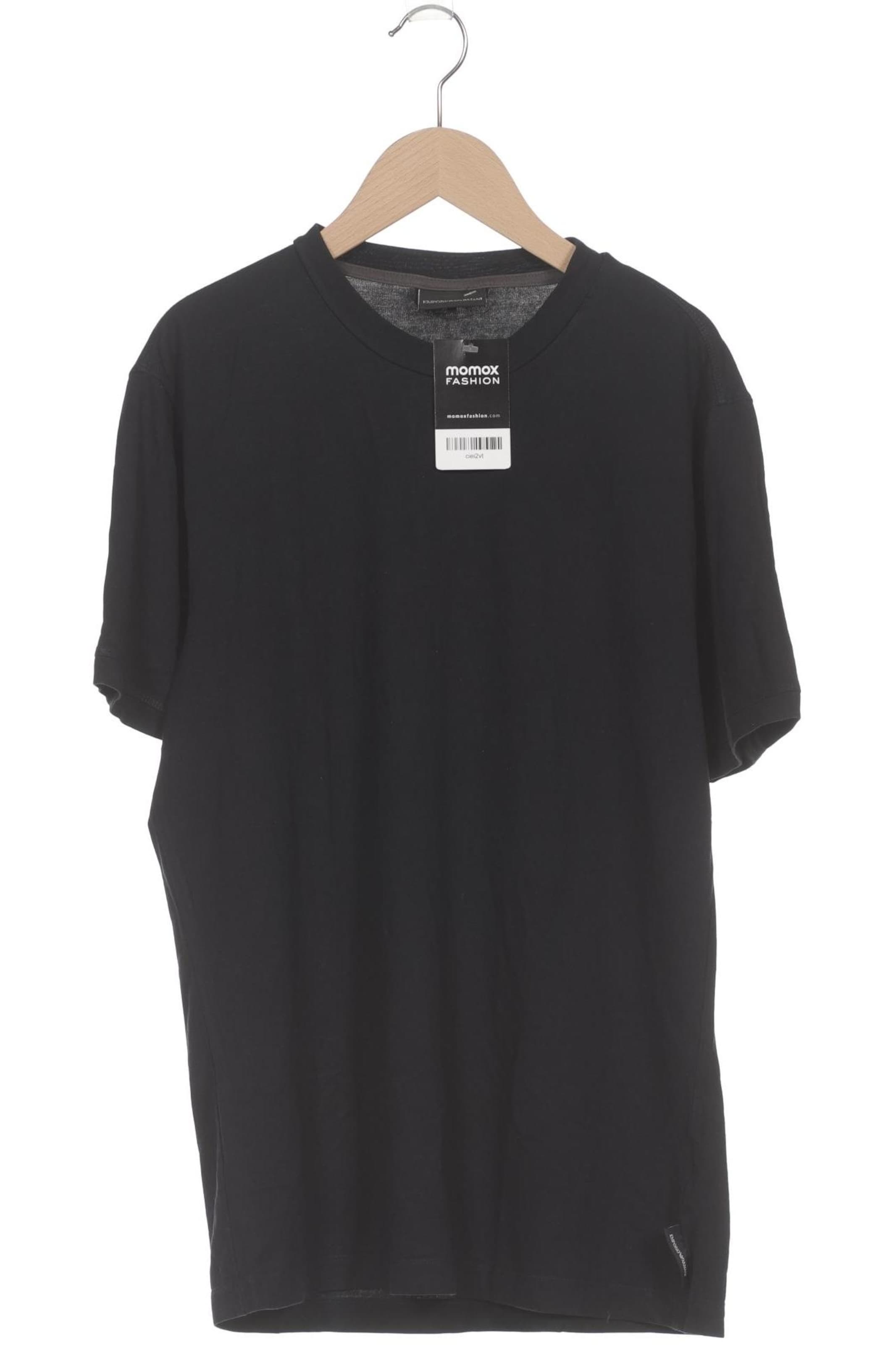Emporio Armani T-Shirt L in Blau: Vorderseite