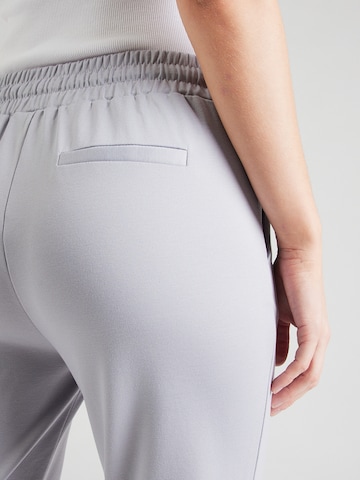 ICHI - Tapered Calças 'IHKATE' em cinzento