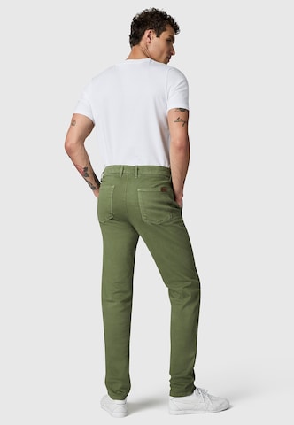 Coupe slim Pantalon chino 'Solon' Peak Time en vert
