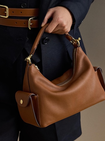 Lauren Ralph Lauren - Mala de ombro 'BLAIKE' em castanho