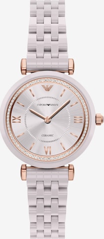 Orologio analogico 'GIANNI' di Emporio Armani in grigio: frontale
