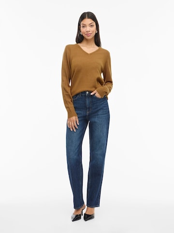 VILA Pullover 'VIRIL' in Braun