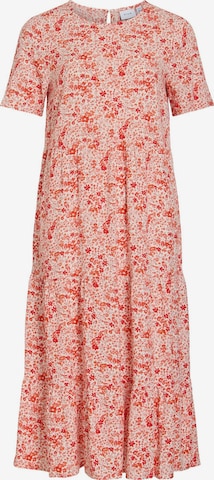 VILA - Vestido en blanco: frente