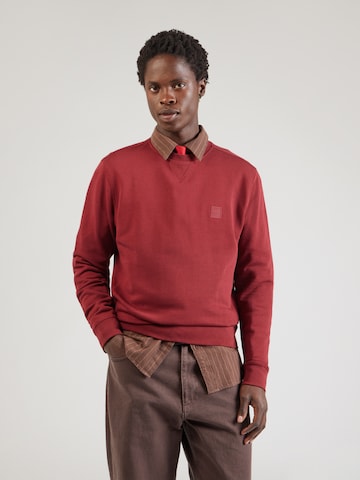 BOSS Tréning póló 'Westart' - piros: elől