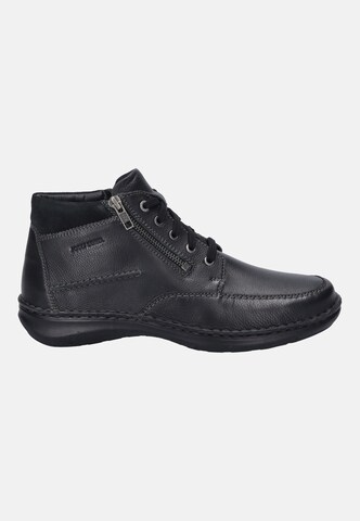 JOSEF SEIBEL Veterboots 'New Anvers 84' in Zwart: voorkant