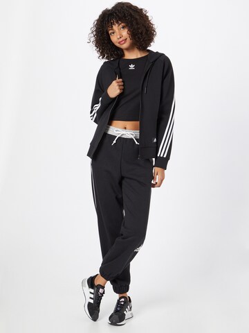 ADIDAS SPORTSWEAR Tapered Workout Pants 'Essentials' in Black