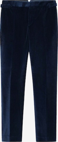 Pantalon chino 'Kensington' Hackett London en bleu : devant