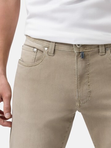 PIERRE CARDIN Regular Jeans 'Lyon' in Beige