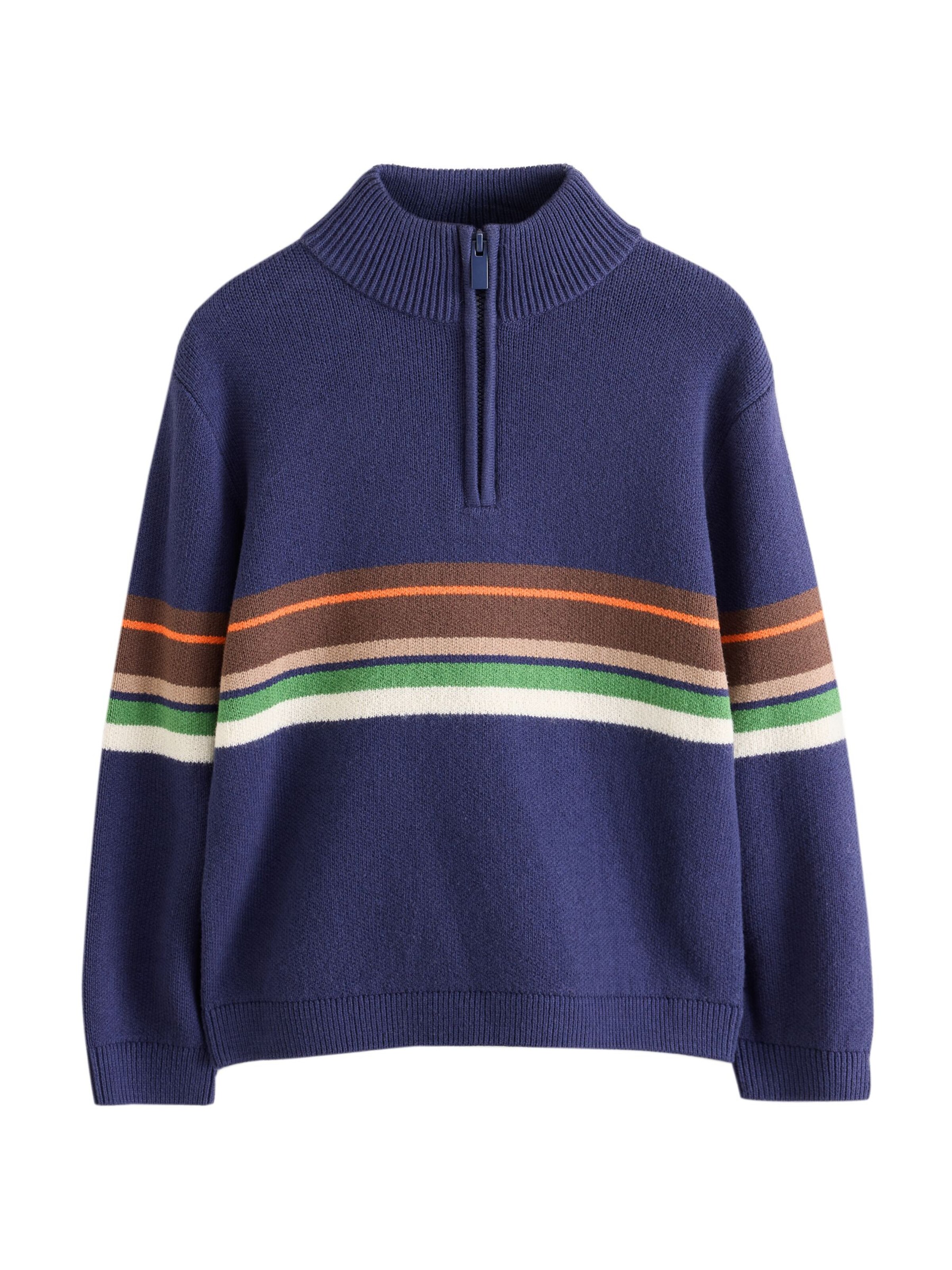 Next Sweater in Blue: front