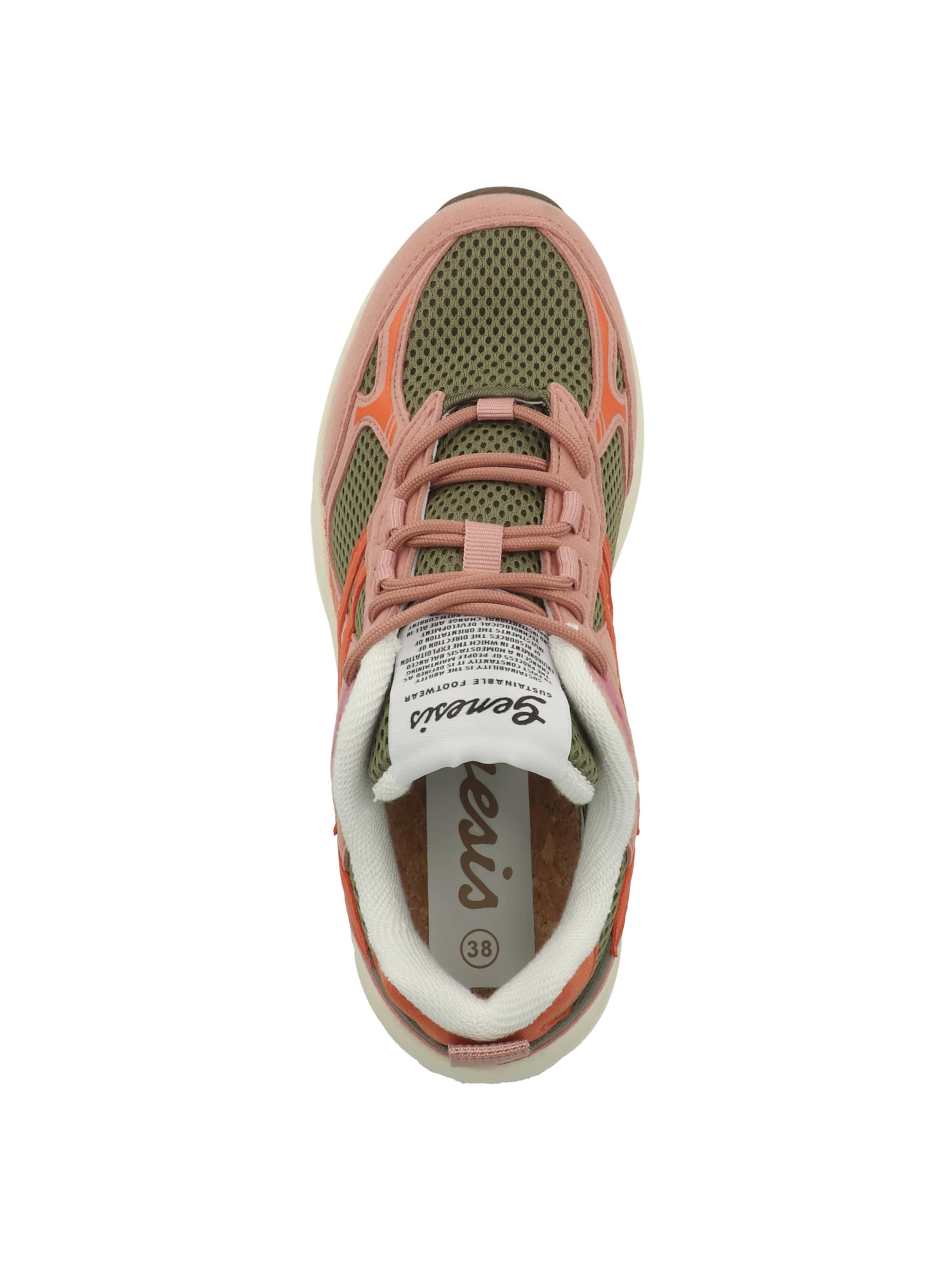 GENESIS Sneakers laag 'G-Eco `99' in Oranje
