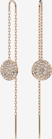 Swarovski Earrings in Gold: front