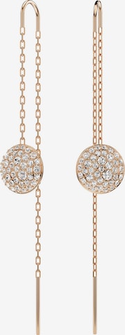 Swarovski Earrings in Gold: front