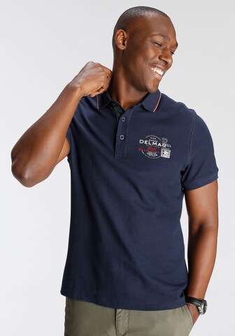 DELMAO Poloshirt in Blau