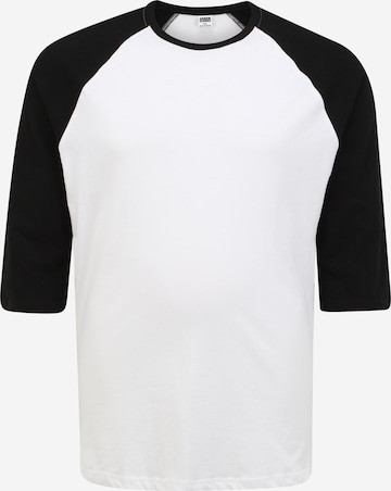 T-Shirt Urban Classics en blanc : devant