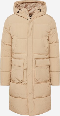 BURTON MENSWEAR LONDON Vinterfrakke i beige: forside