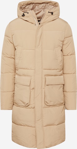 Manteau d’hiver BURTON MENSWEAR LONDON en beige : devant