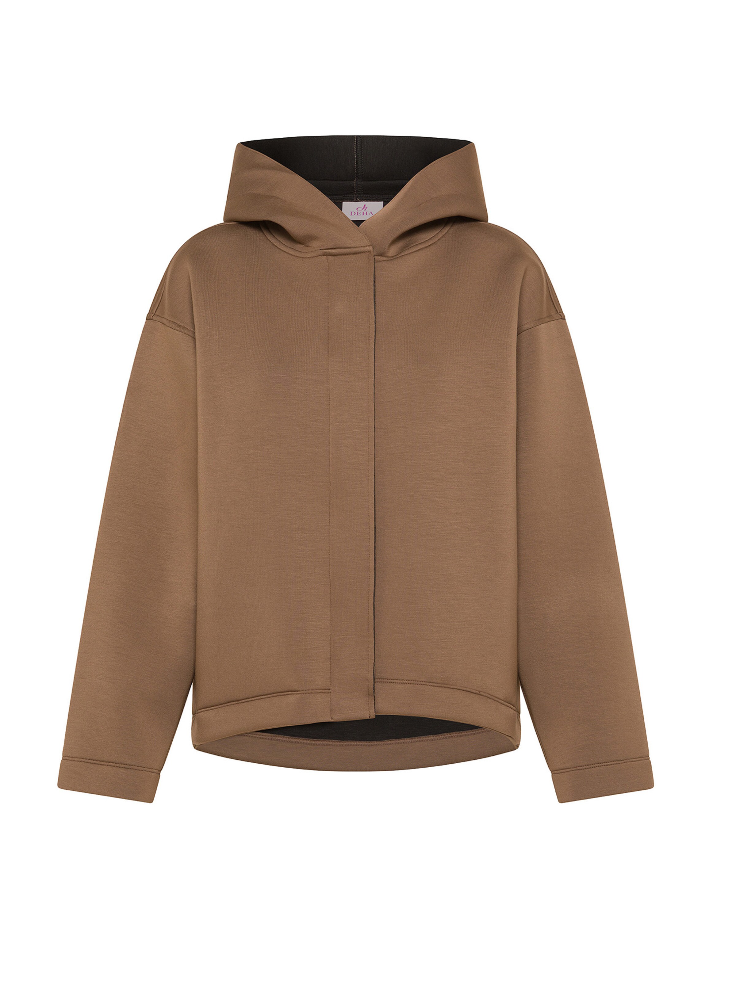 DEHA Sweatshirt in Bruin: voorkant