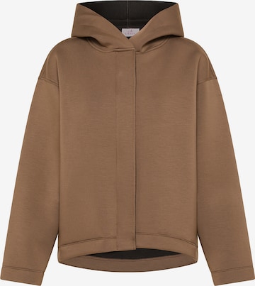 DEHA Sweatshirt in Braun: Vorderseite