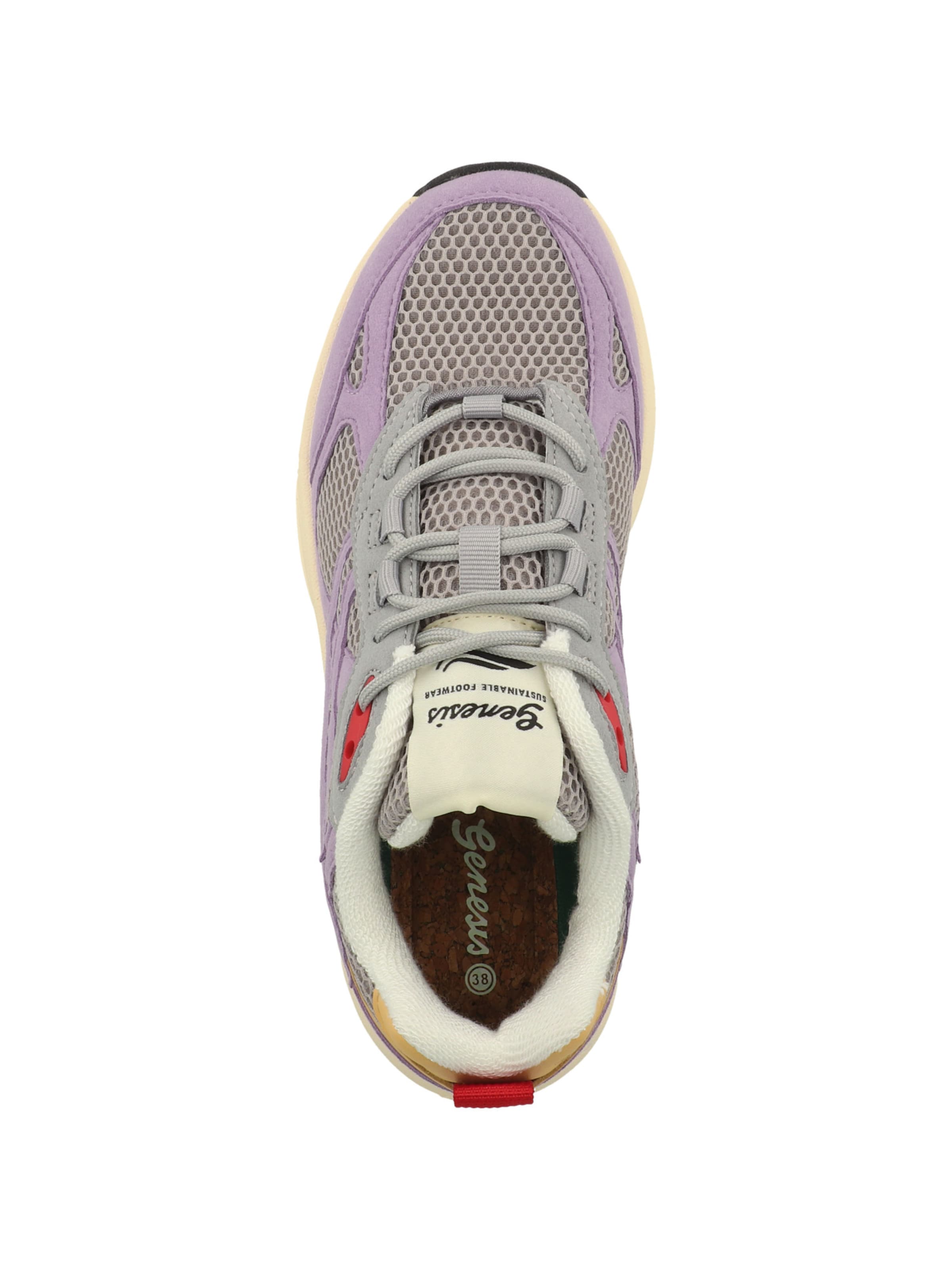GENESIS Platform trainers in Mixed colours: top