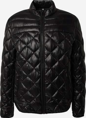 JOOP! Jeans Between-Season Jacket 'Benji' in Black: front