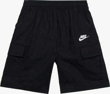 Nike Sportswear Regular Housut värissä musta: etupuoli