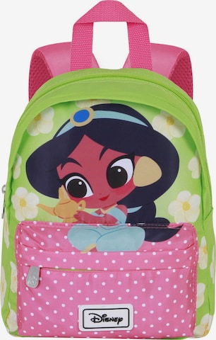 DISNEY Rucksack 'Jasmin' in Grün: Vorderseite