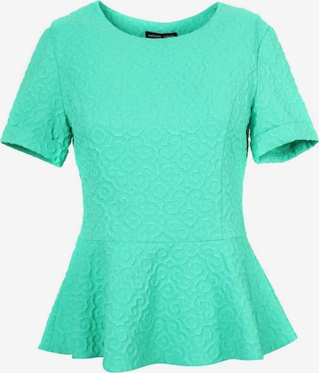 Awesome Apparel Shirt in Groen: voorkant
